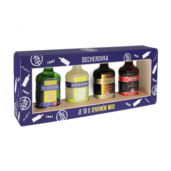 Becherovka Original Museum Collection 4 x 0,05L 38% - 1