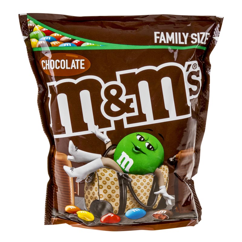 M&M's Family Bag Choco Plain 440 g