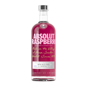 Absolut Raspberri 1l 38%