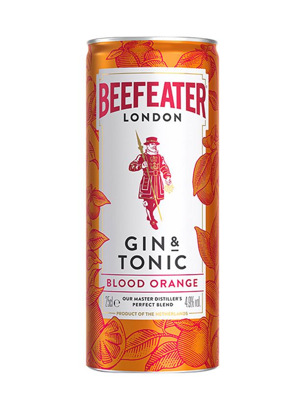 Beefeater Gin & Tonic Blood Orange 4,9% 0,25 l