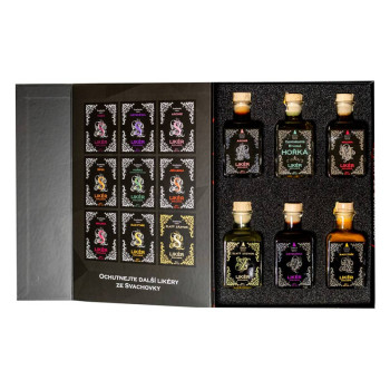 Svachovka dárkový set likérů 6 x 0,2l  20% - 2