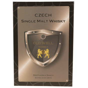 Svachovka Whisky set PoW33 0,5l 46,3% + sklenička + ponožky - 2