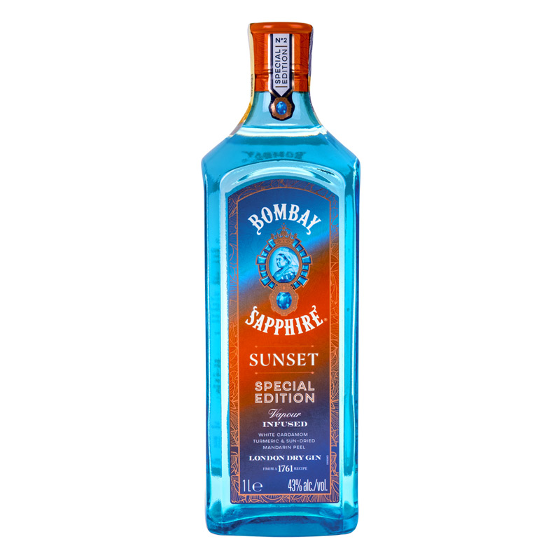 Bombay Saphire Sunset Gin 1l 43%