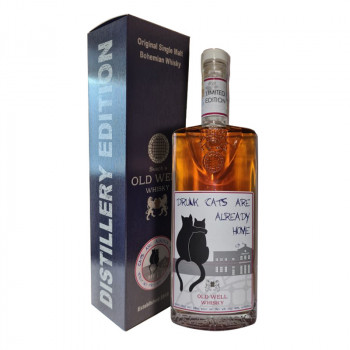Svach's Old Well Whisky 0,5l  50,5%  Drunk Cats on the Road II