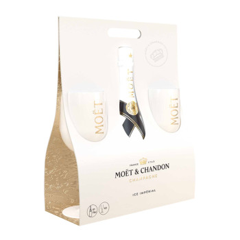 Moët&Chandon Ice 0,75l + 2 skleničky - 1