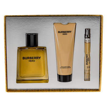 Dárkový set Burberry Hero EdT 100 ml + EdT 10 ml + Sprchový gel 75 ml - 2