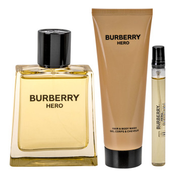 Dárkový set Burberry Hero EdT 100 ml + EdT 10 ml + Sprchový gel 75 ml - 3