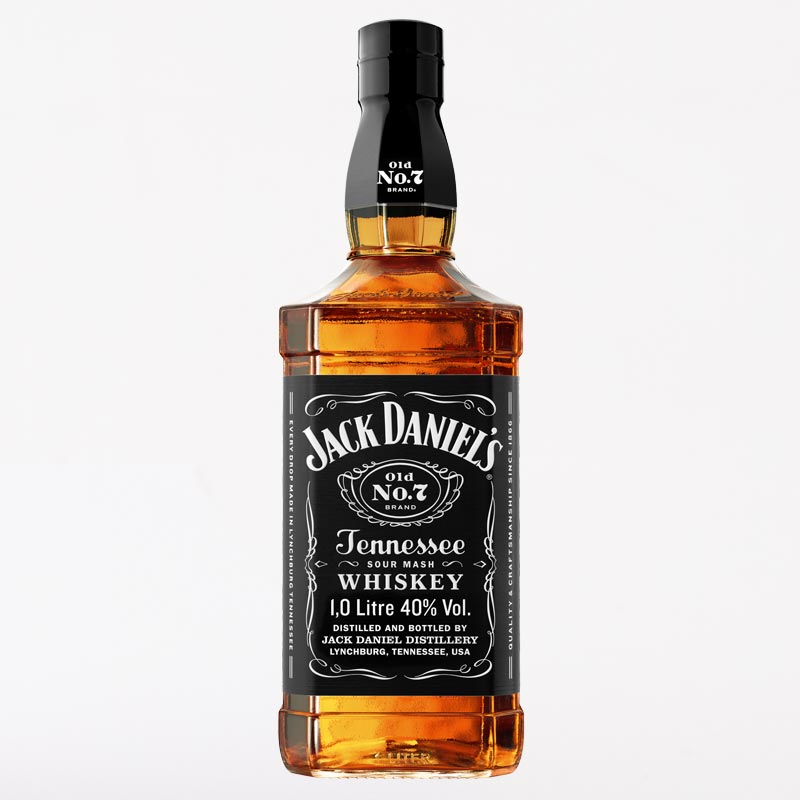 Jack Daniel's 1 l (holá láhev)