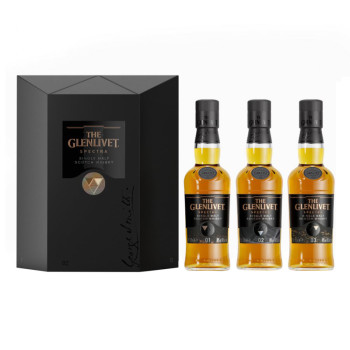 THE GLENLIVET Spectra 40%  3 x 0,2 l Dárkové balení