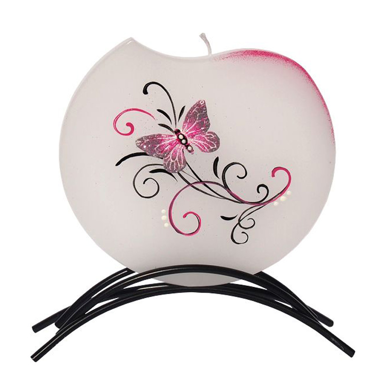 BELLECANDLES 3D Butterfly Wave Magenta