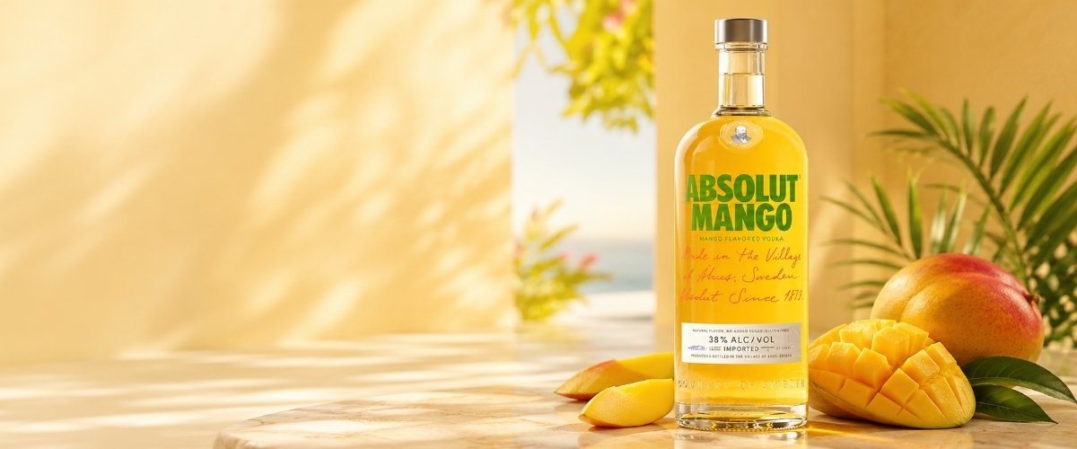 Akční cena – Absolut Mango 38 % 1 l