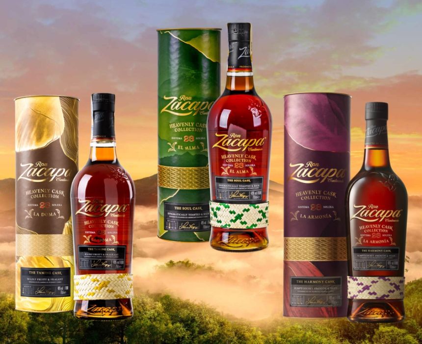 Nebeská kolekce rumů Zacapa Heavenly Cask Collection